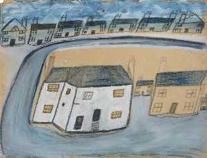 ArtsDot.com: Alfred Wallis | 158 油絵 Alfred Wallis | 注文 絵画の