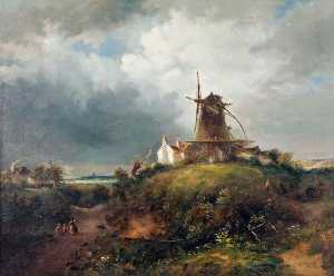 William Henry Crome - ミルとシーン