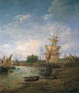 John Moore Of Ipswich - 川の前部、Ipswichドック、Suffolk