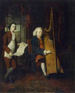 William Parry - John Parry ブラインド Harpist,..